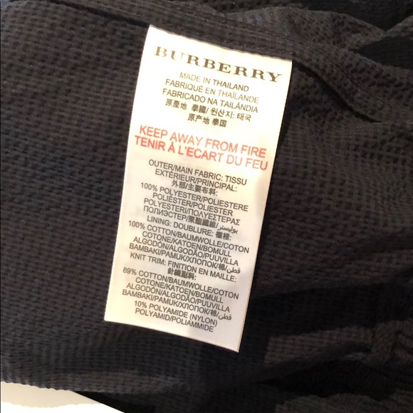 Authentic Burberry Jacket! Navy Color - Picture 8 of 8